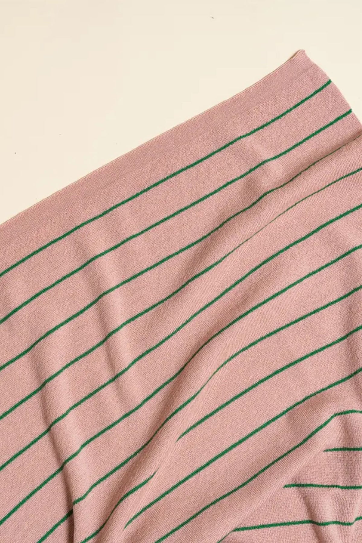 Kocyk merino Harry POWDER / GRASS