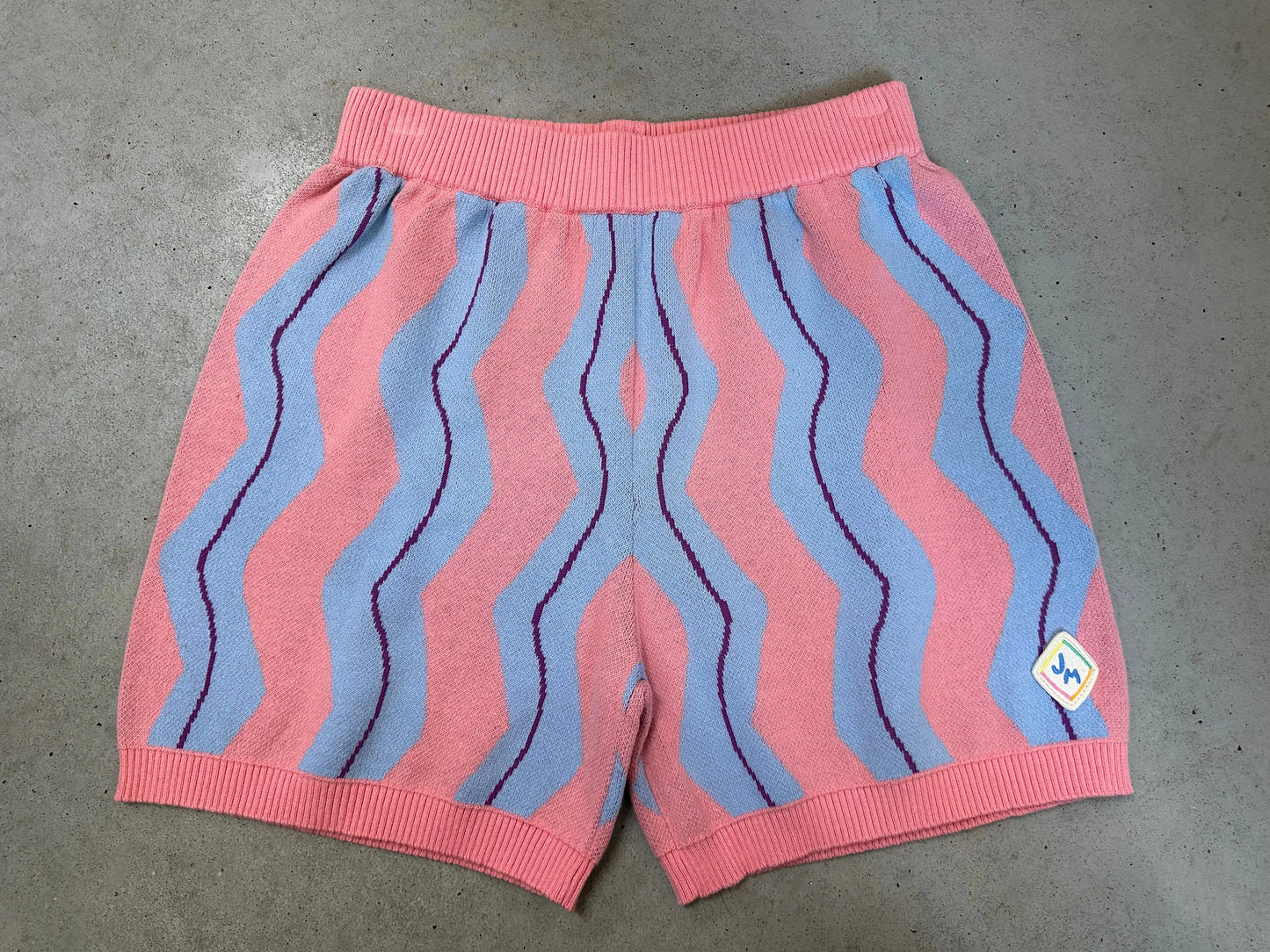 OUTLET Krótkie spodenki Wavy Stripe Knit | rozm. 10-11y bébé concept BEBE Concept 