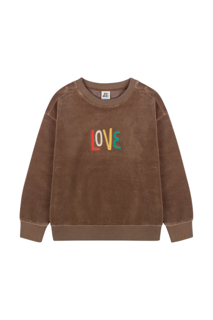 Love Velour Sweatshirt