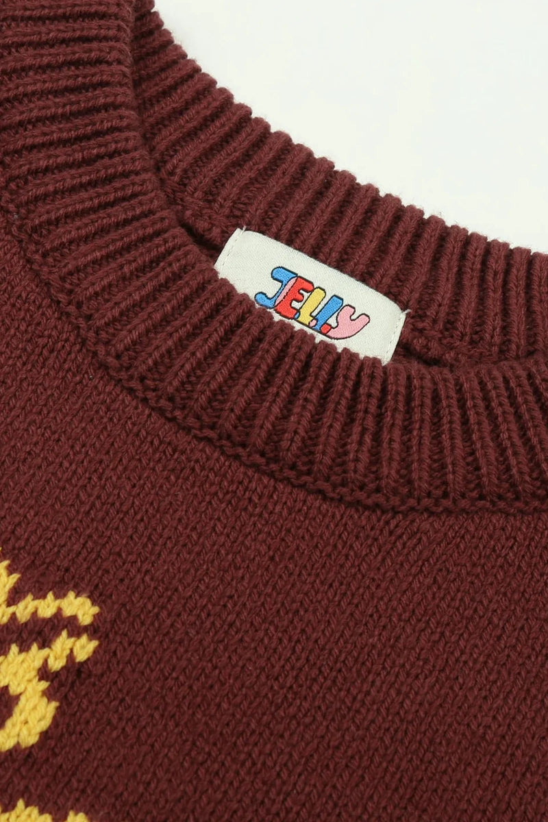 Flower Cotton Sweater