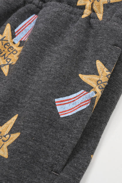 Keep Going All-Over Aladdin Pants