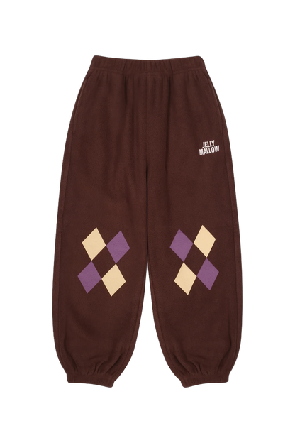 Argyle Fleece Aladdin Pants
