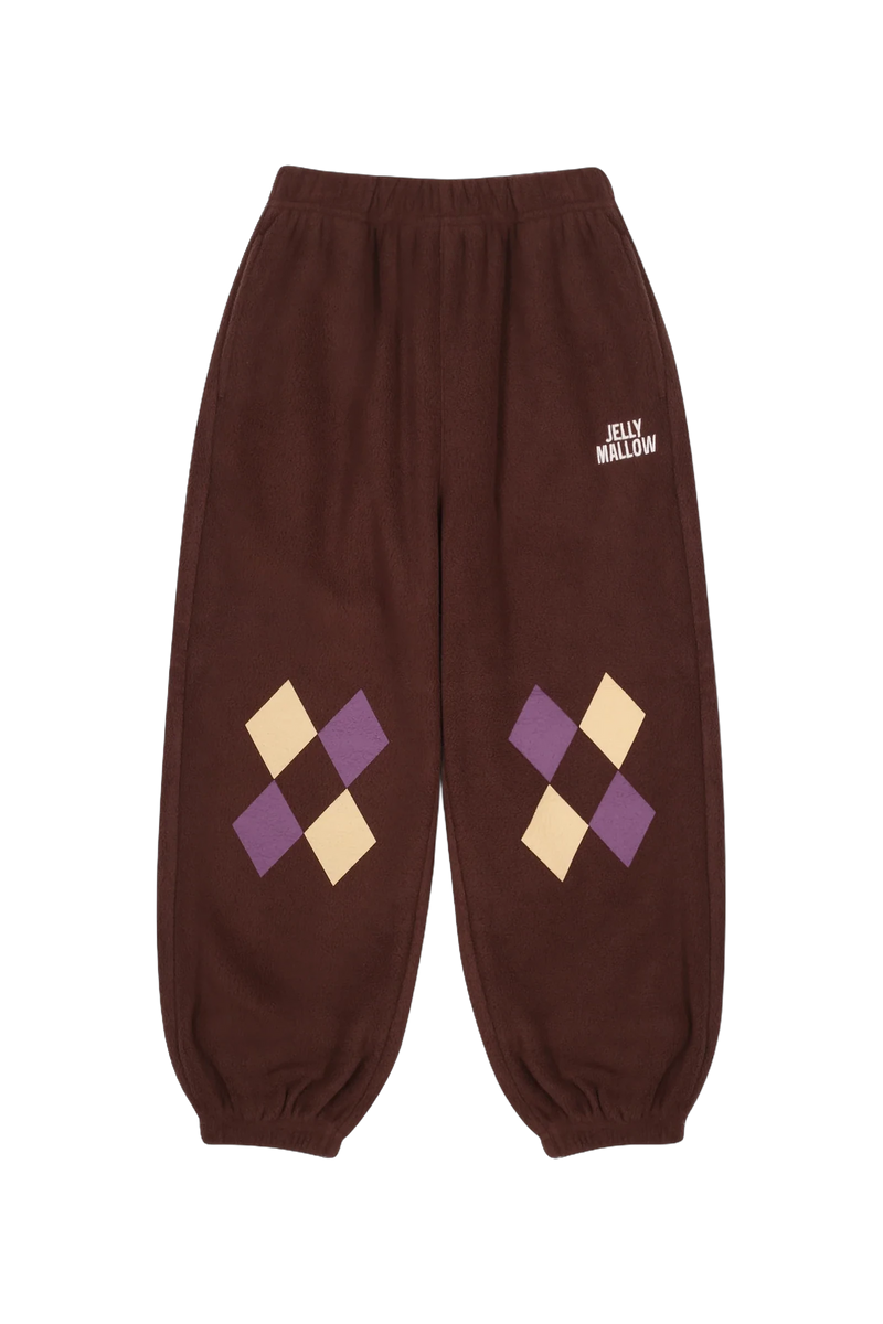 Argyle Fleece Aladdin Pants