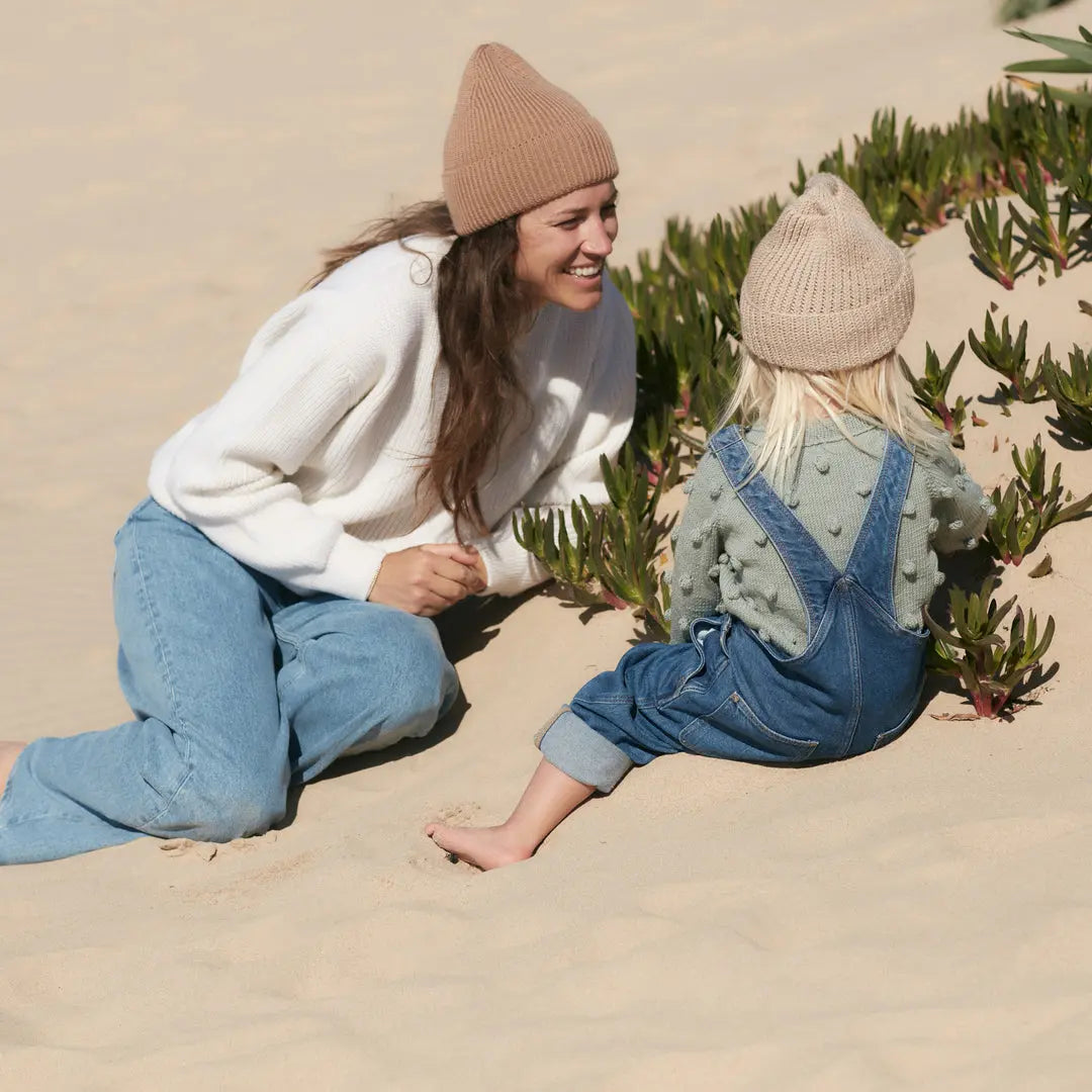 całoroczna czapka z wełny merino Everyday Beanie Mille Family BEBE Concept 