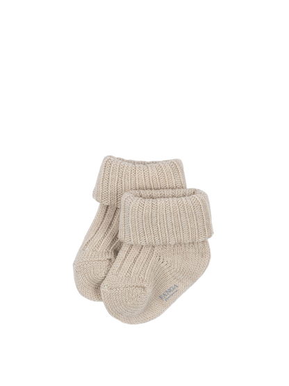 Fanga Lana heavy knitted socks SAND