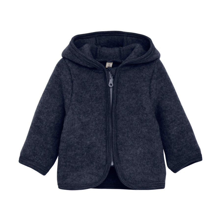 OUTLET Kurtka z wełny merino z uszami | rozm. 56cm bébé concept BÉBÉ Concept 