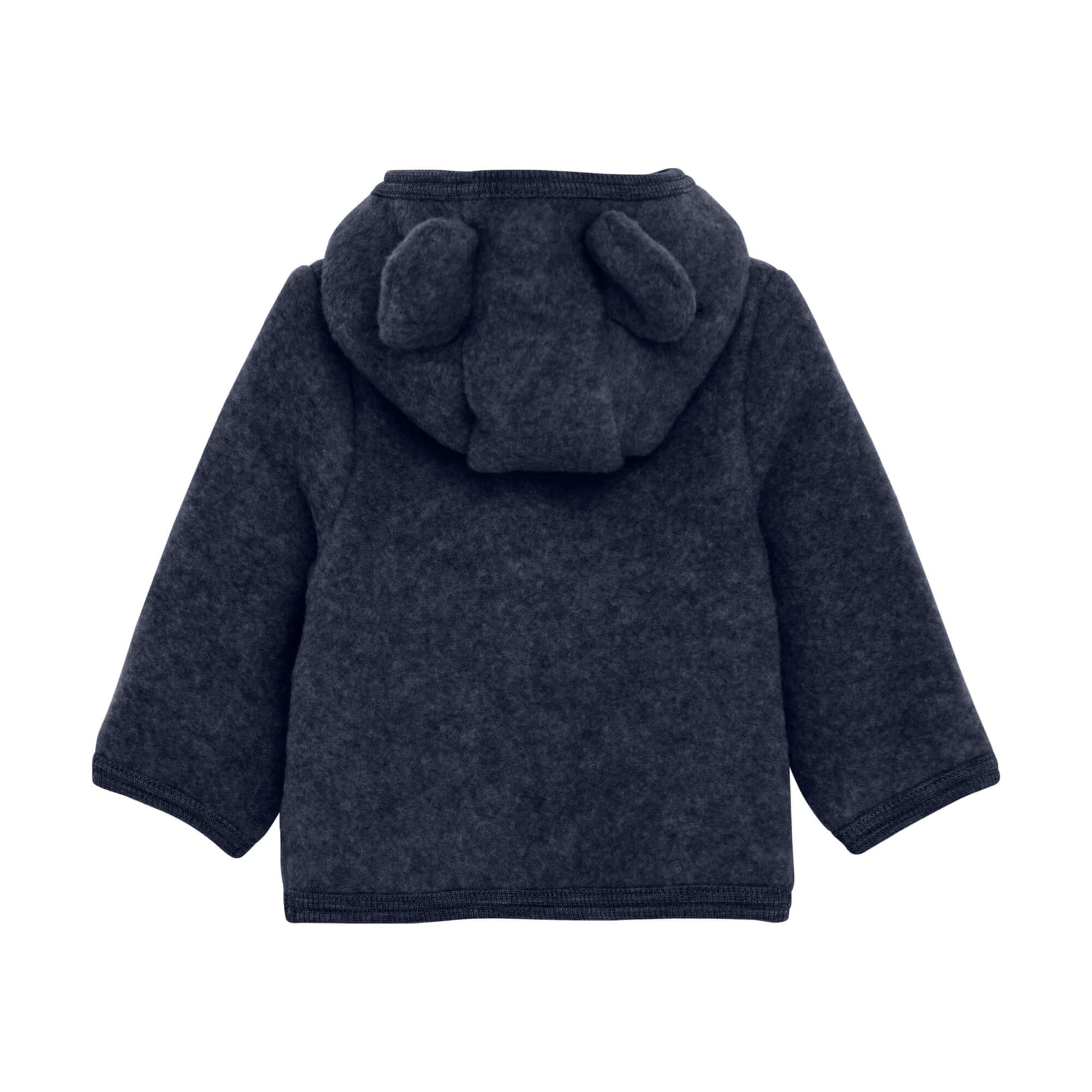 OUTLET Kurtka z wełny merino z uszami | rozm. 56cm bébé concept BÉBÉ Concept 