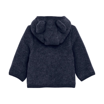 OUTLET Kurtka z wełny merino z uszami | rozm. 56cm bébé concept BÉBÉ Concept 