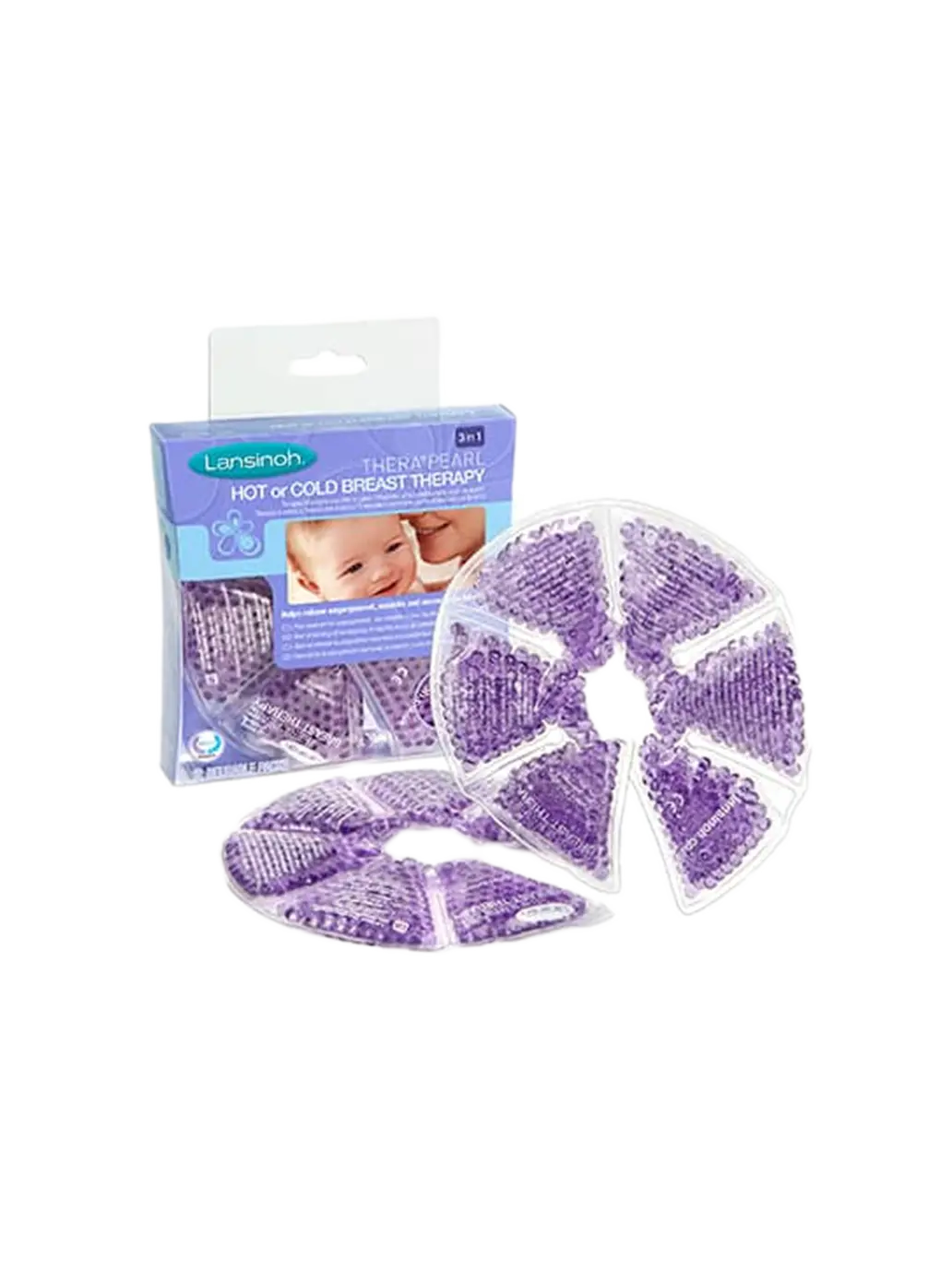 kompresy żelowe na piersi 3-w-1 Lansinoh BEBE Concept 