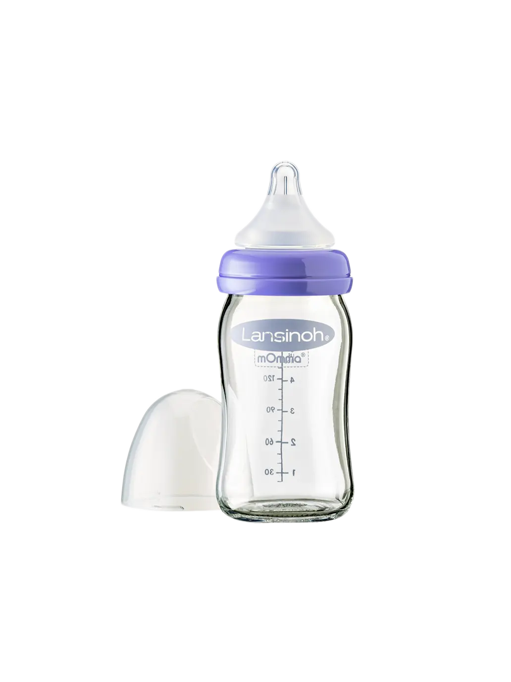 szklana butelka mOmma ze smoczkiem Natural Wave® Lansinoh BEBE Concept 