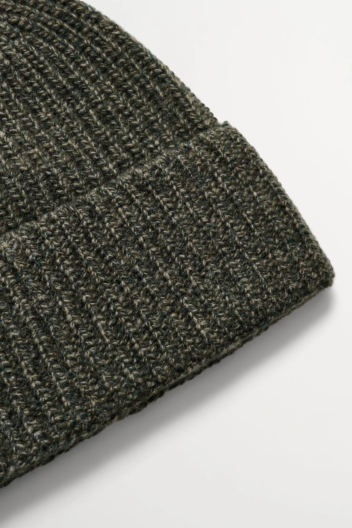 Leya beanie DEEP GREEN MÉLANGE