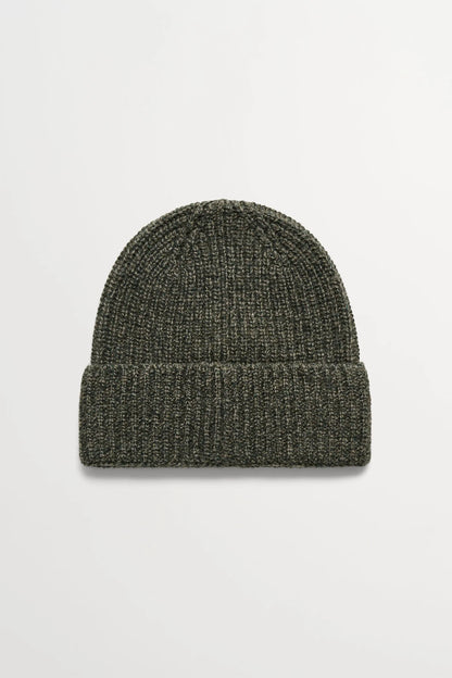 Leya beanie DEEP GREEN MÉLANGE