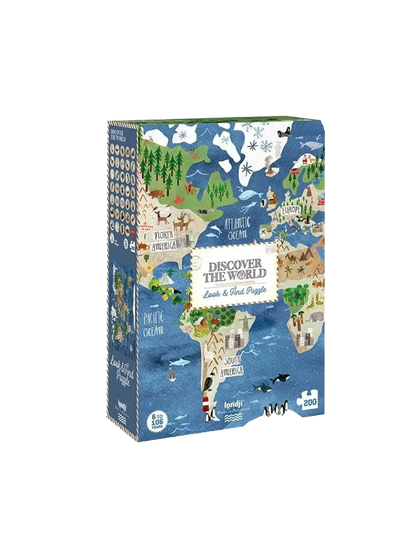 puzzle 200 elementów Odkryj Świat Londji BEBE Concept 