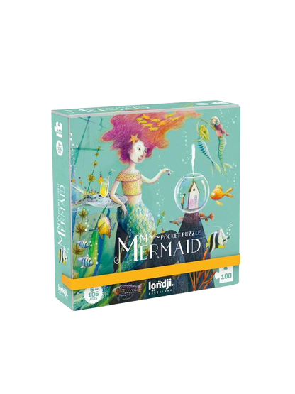 Puzzle kieszonkowe dla dzieci My Mermaid Londji BEBE Concept 