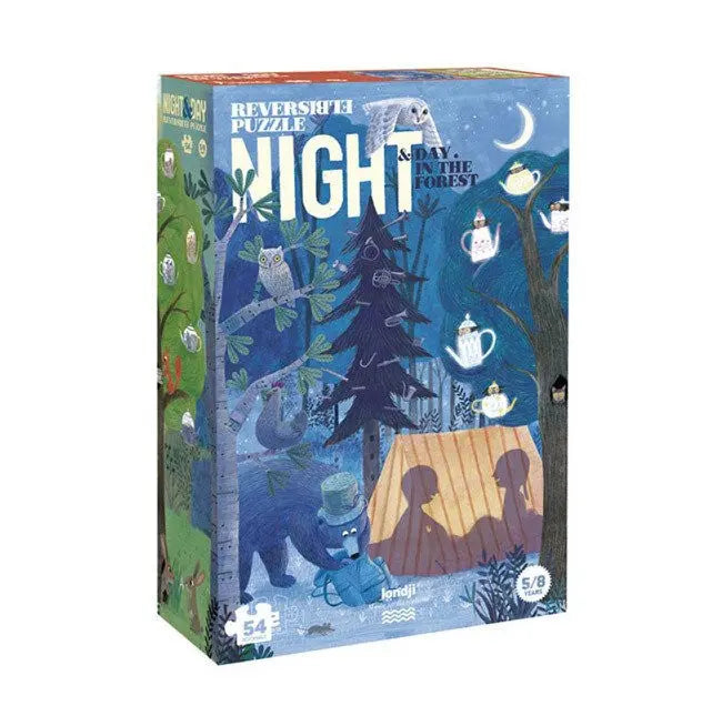 dwustronne puzzle Dzień i Noc Londji BEBE Concept 