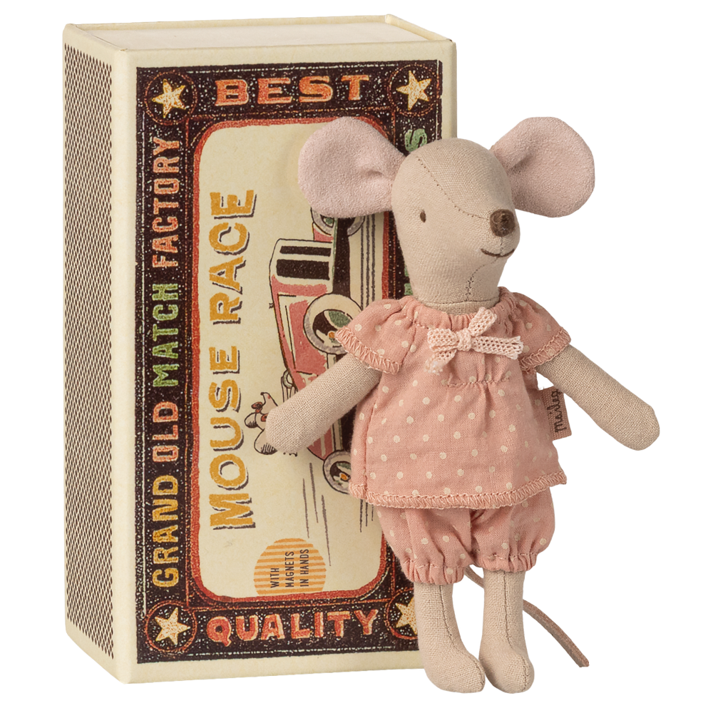 Myszka w pudełku od zapałek