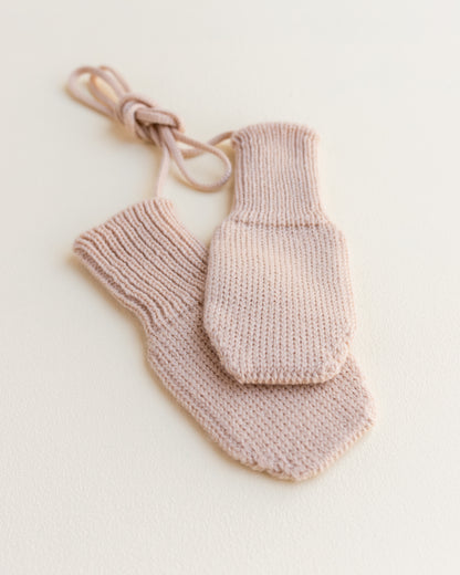 měkké palčáky z merino vlny APRICOT