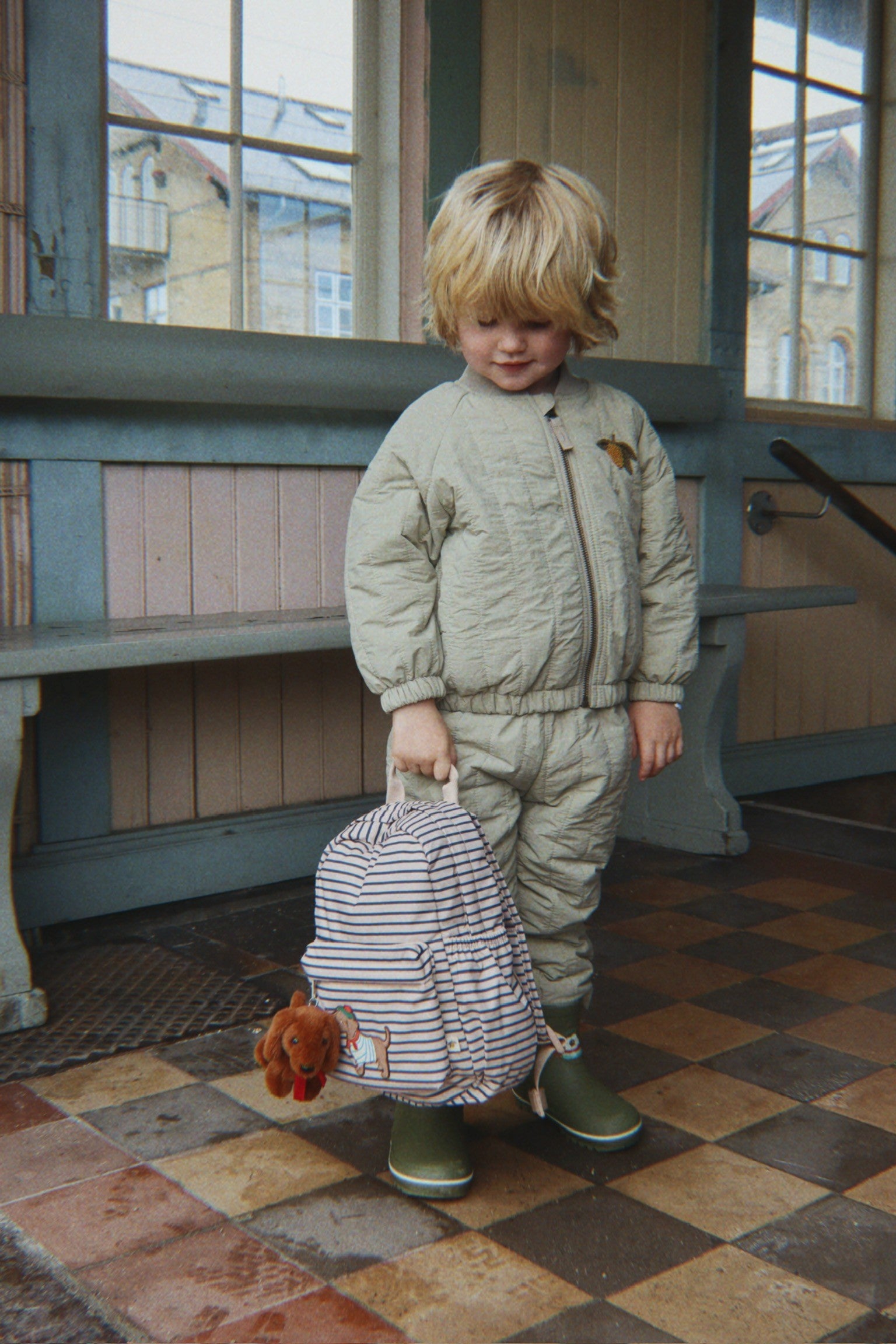 Plecak dziecięcy Nohr Mini Backpack STRIPE LA MER