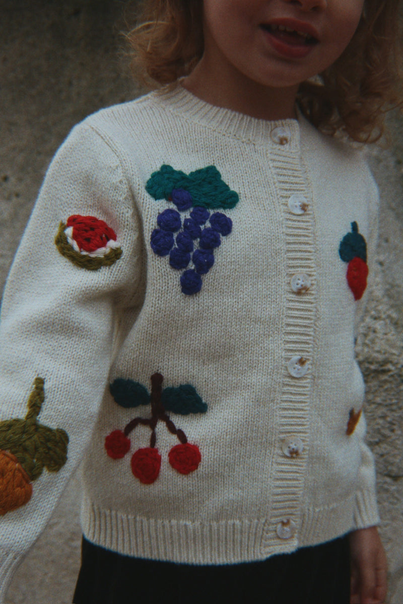 Sweter ze zdobieniami Fruity Cardigan
