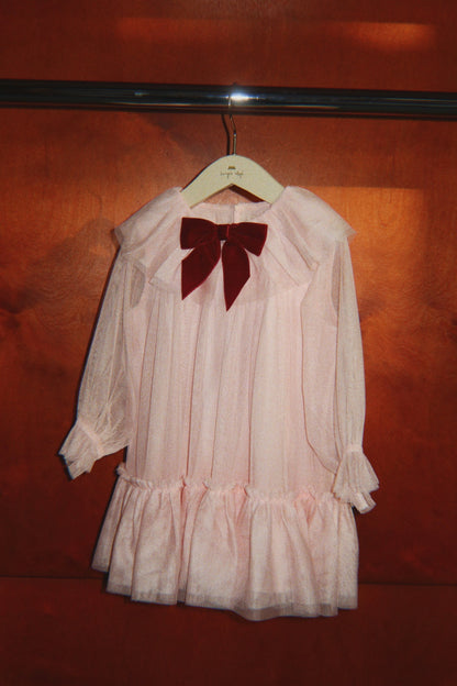 Abito con fiocco MELLOW ROSE