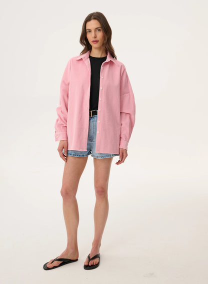 Sztruksowa koszula Meryl PINK