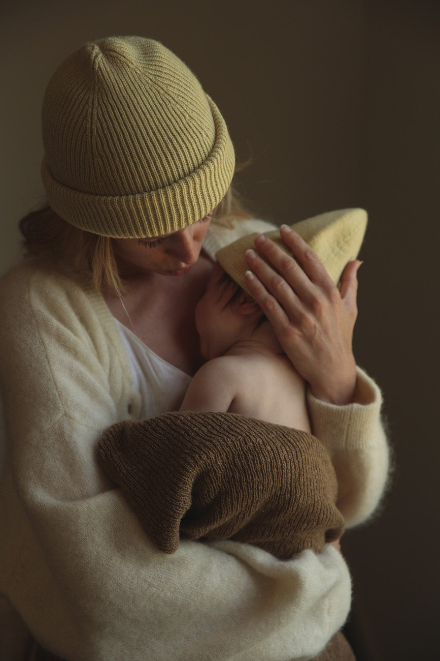Czapka niemowlęca merino Fonzie Newborn