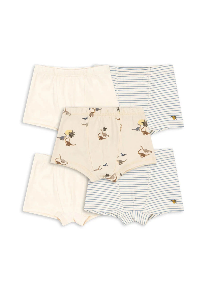 Zestaw bokserek Basic 5 pack boy boxers Konges Slojd BÉBÉ Concept 