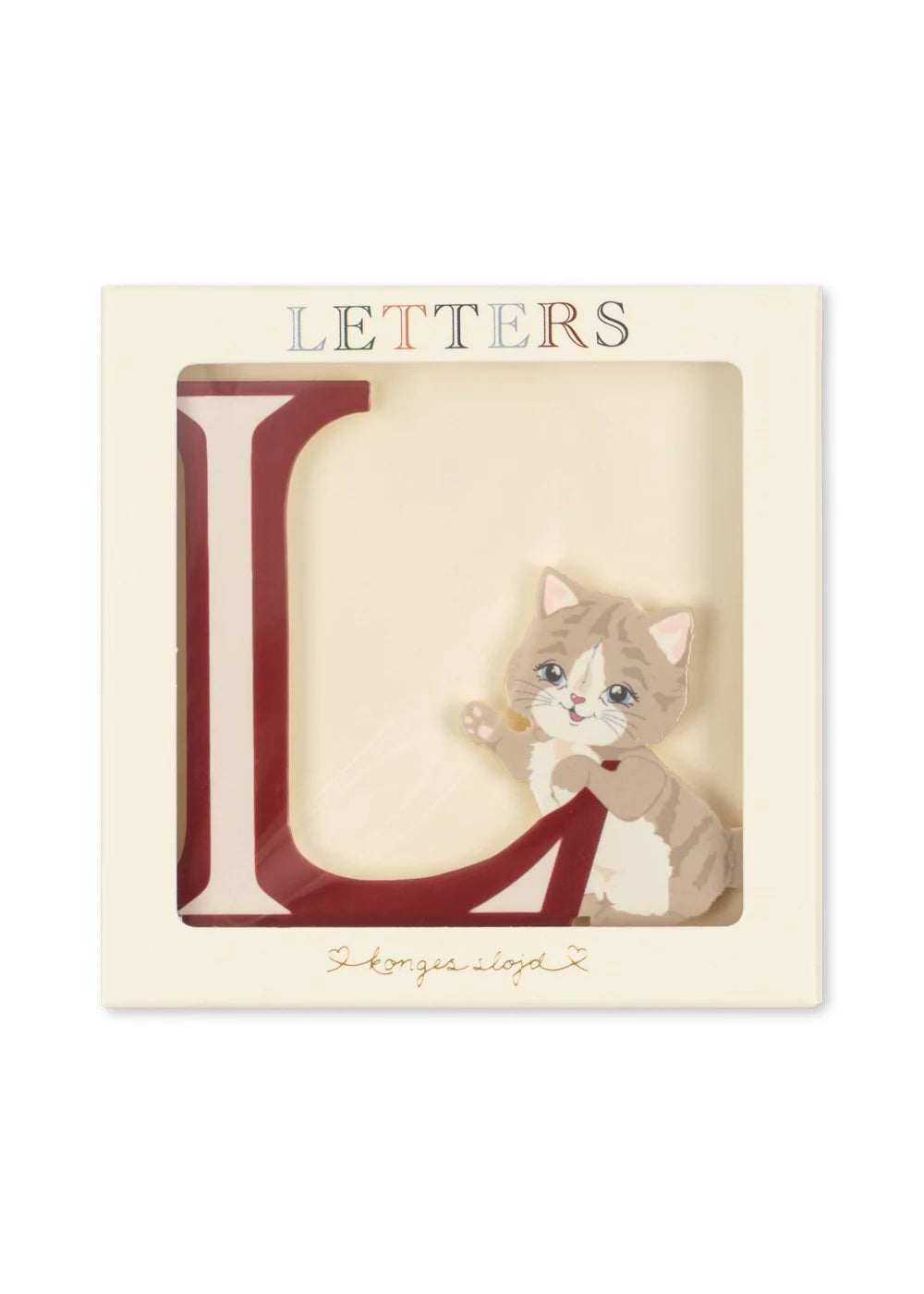 Pegatina con la letra ABC para la puerta MULTI