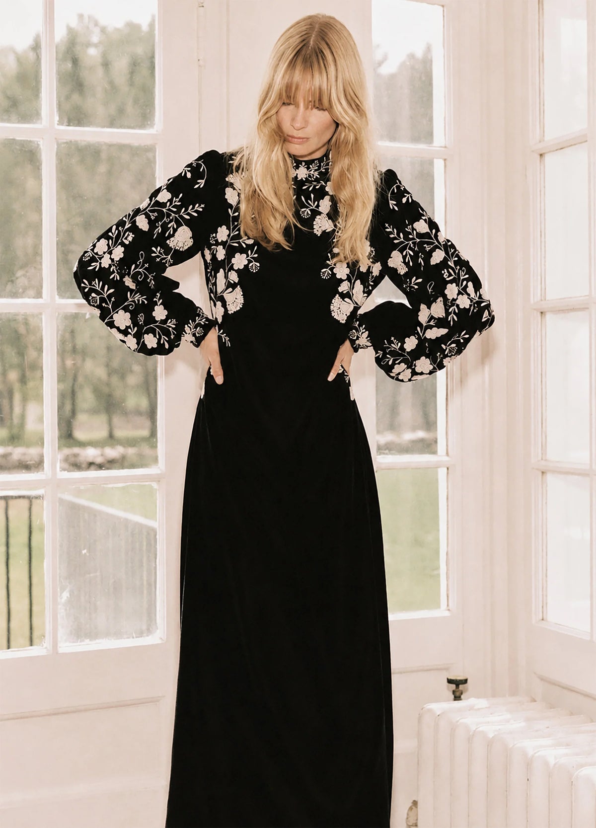 Shiloh Embroidered Maxi Dress
