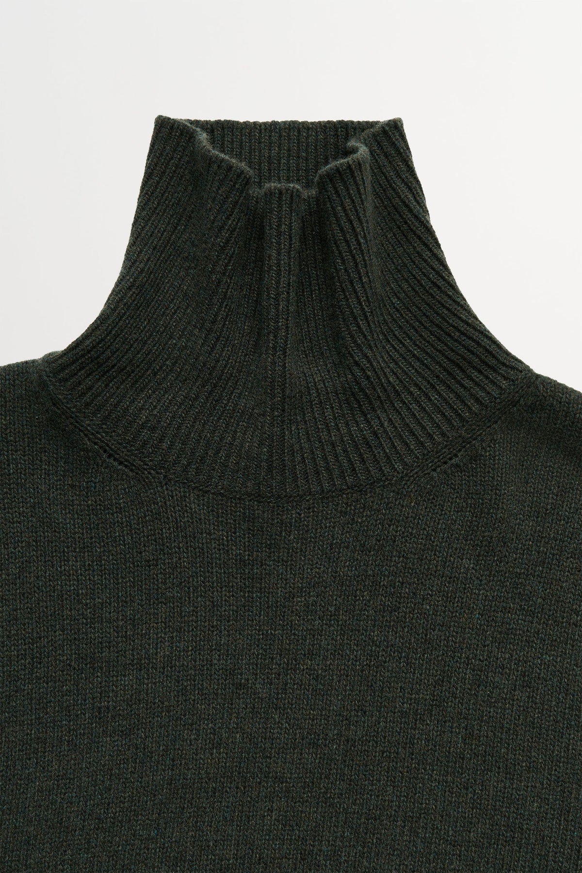 Silene Merino T-Neck DARK GREEN
