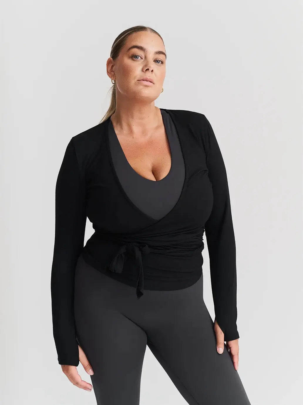 Soft Ballet Wrap Top Sisterly Tribe BEBE Concept 