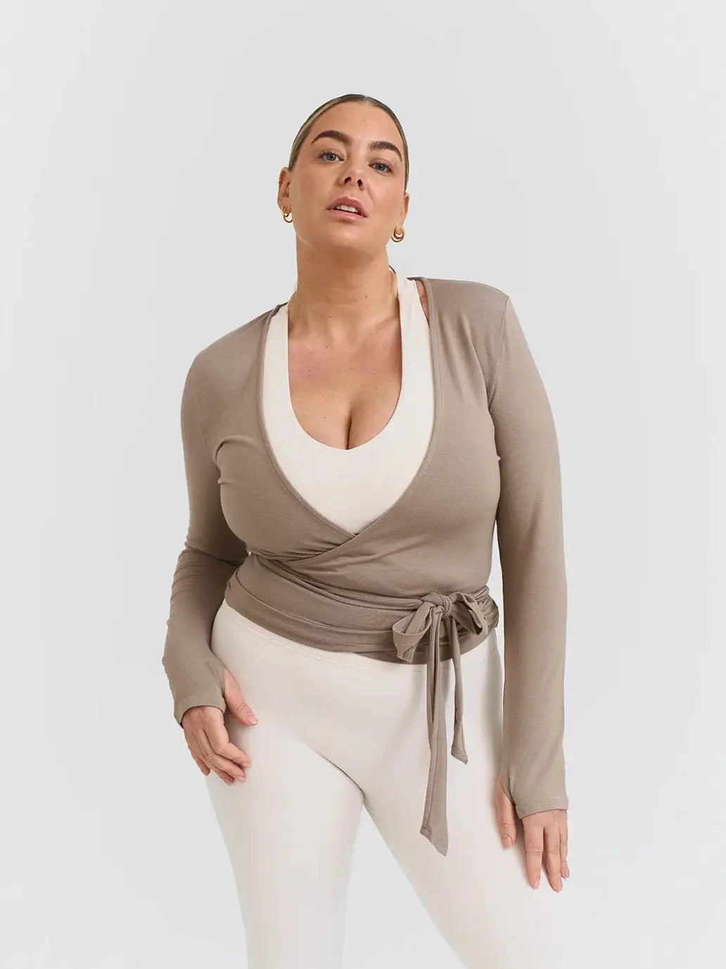 Soft Ballet Wrap Top Sisterly Tribe BEBE Concept 