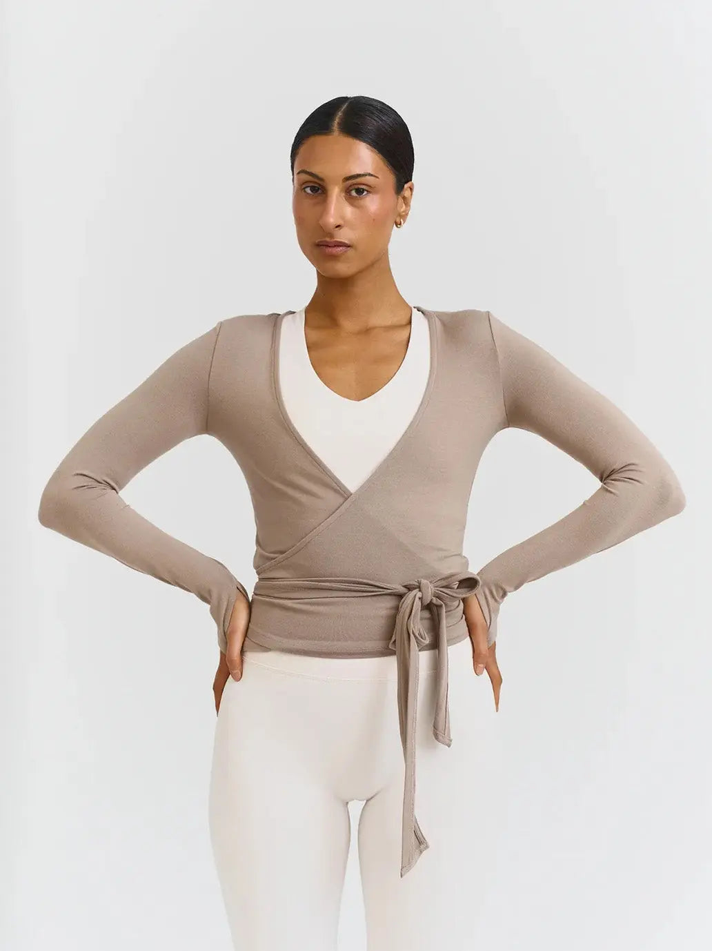 Soft Ballet Wrap Top Sisterly Tribe BEBE Concept 