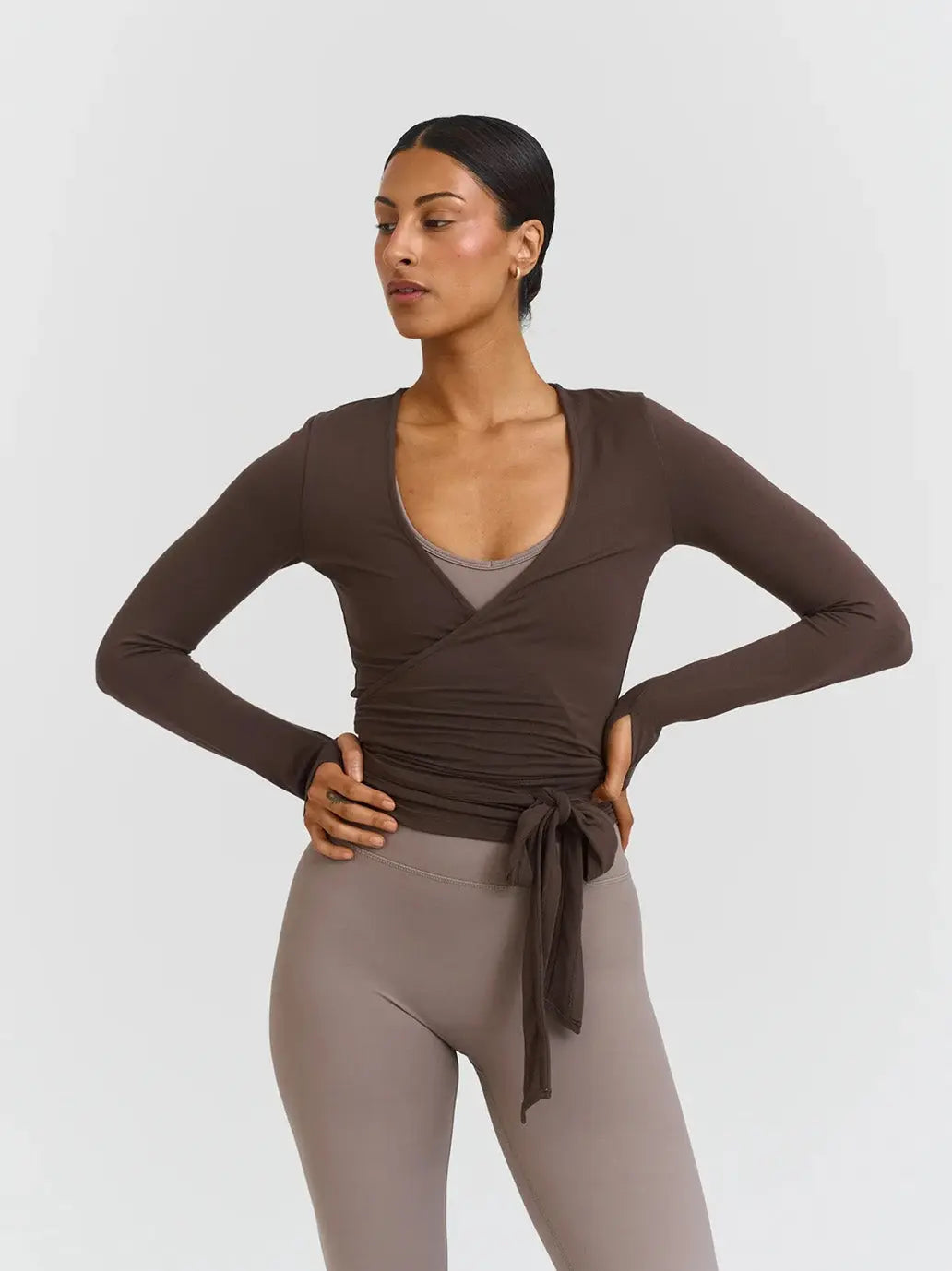 Soft Ballet Wrap Top Sisterly Tribe BEBE Concept 