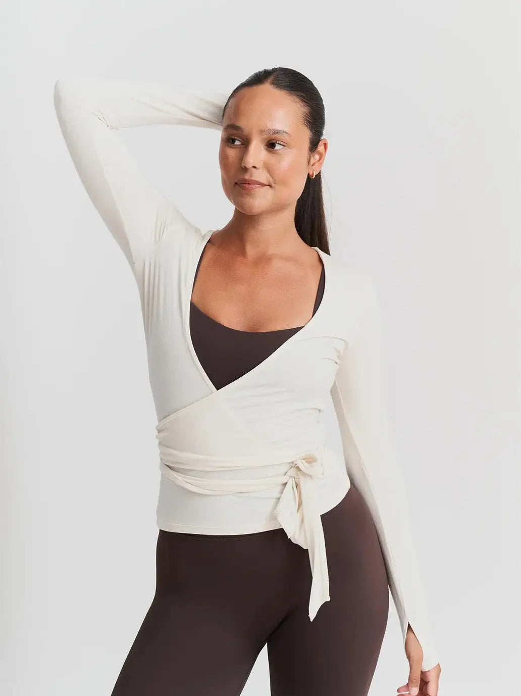 Soft Ballet Wrap Top Sisterly Tribe BEBE Concept 