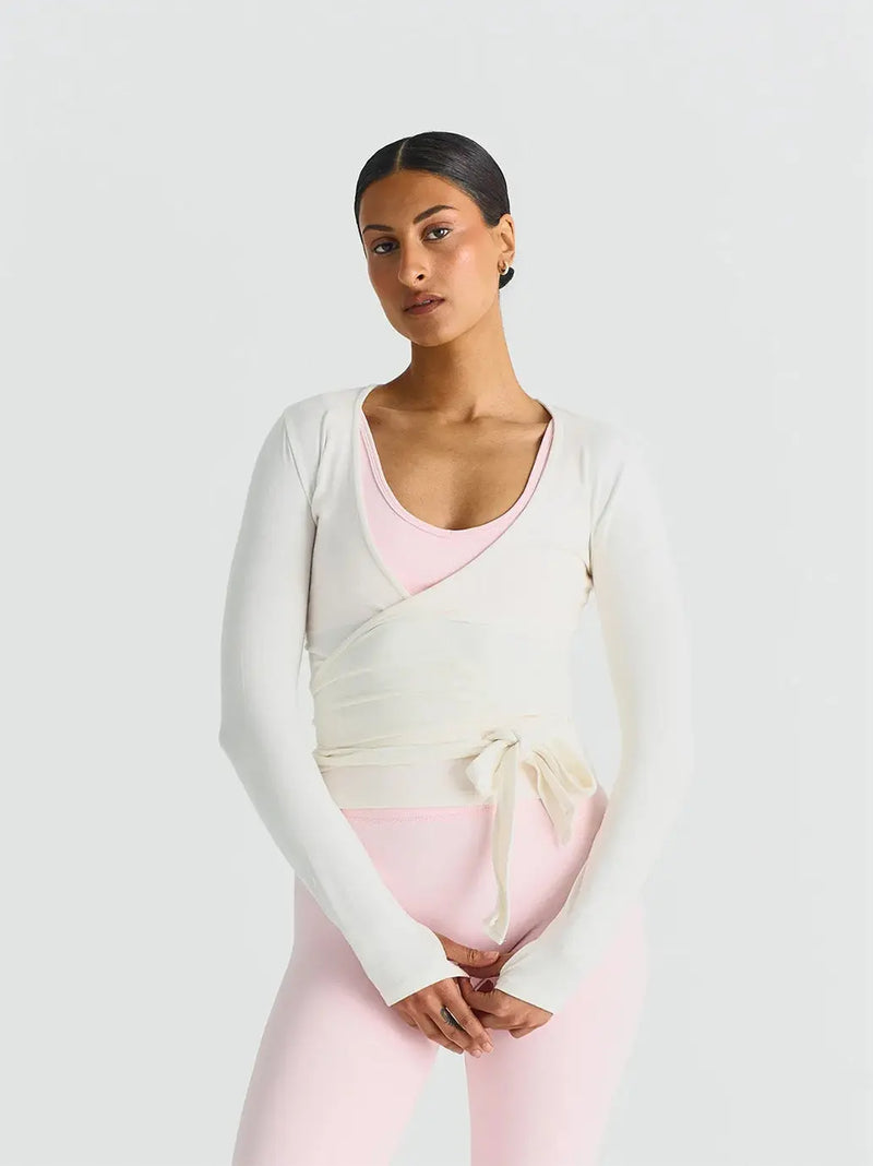 Soft Ballet Wrap Top Sisterly Tribe BEBE Concept 