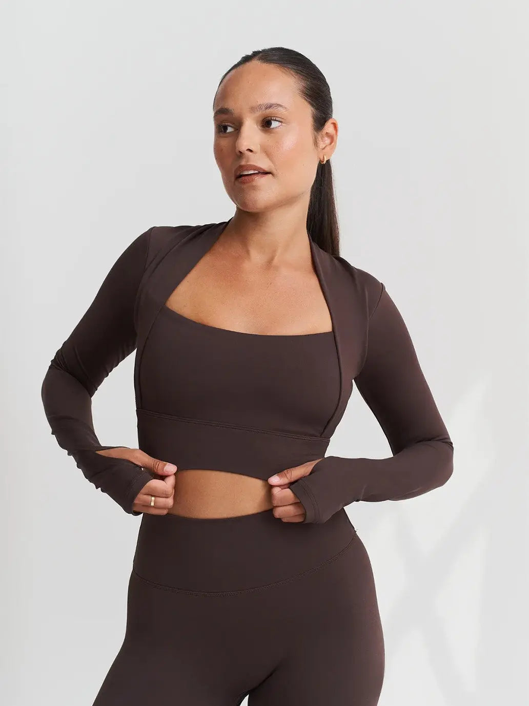Softsculpt Bolero Long Sleeve Top Sisterly Tribe BEBE Concept 