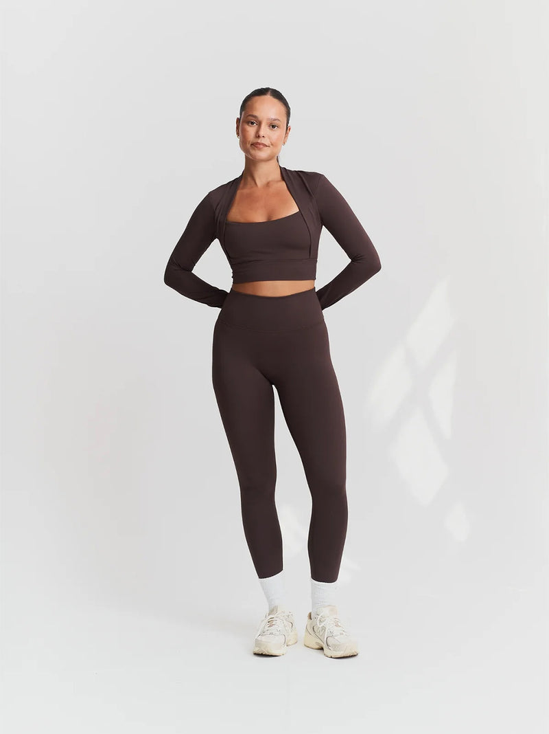 Softsculpt Bolero Long Sleeve Top