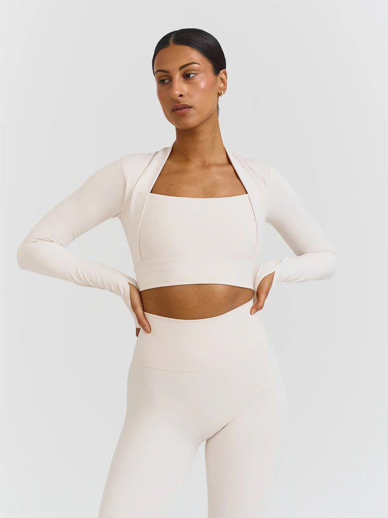 Softsculpt Bolero Long Sleeve Top