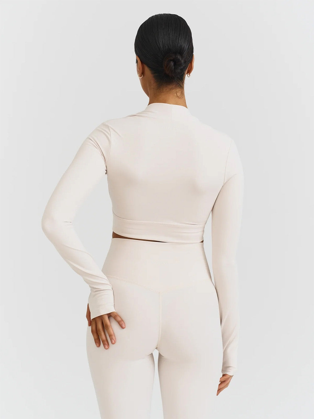 Softsculpt Bolero Long Sleeve Top MARSHMALLOW