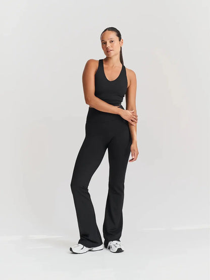 Softsculp Flare Leggings BLACK