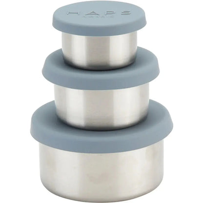 OUTLET stalowe trio pojemników na jedzenie bébé concept BÉBÉ Concept 