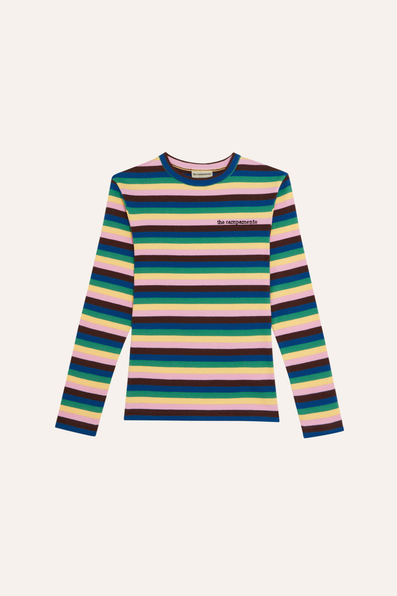 Multicolor Stripes Tshirt