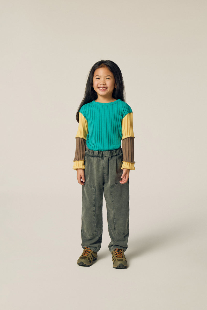 Grey Patches Trousers