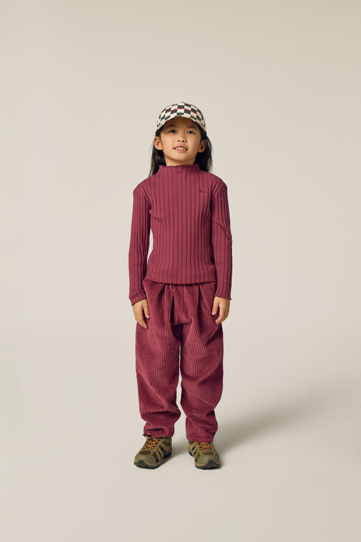 Burgundy Corduroy Trousers