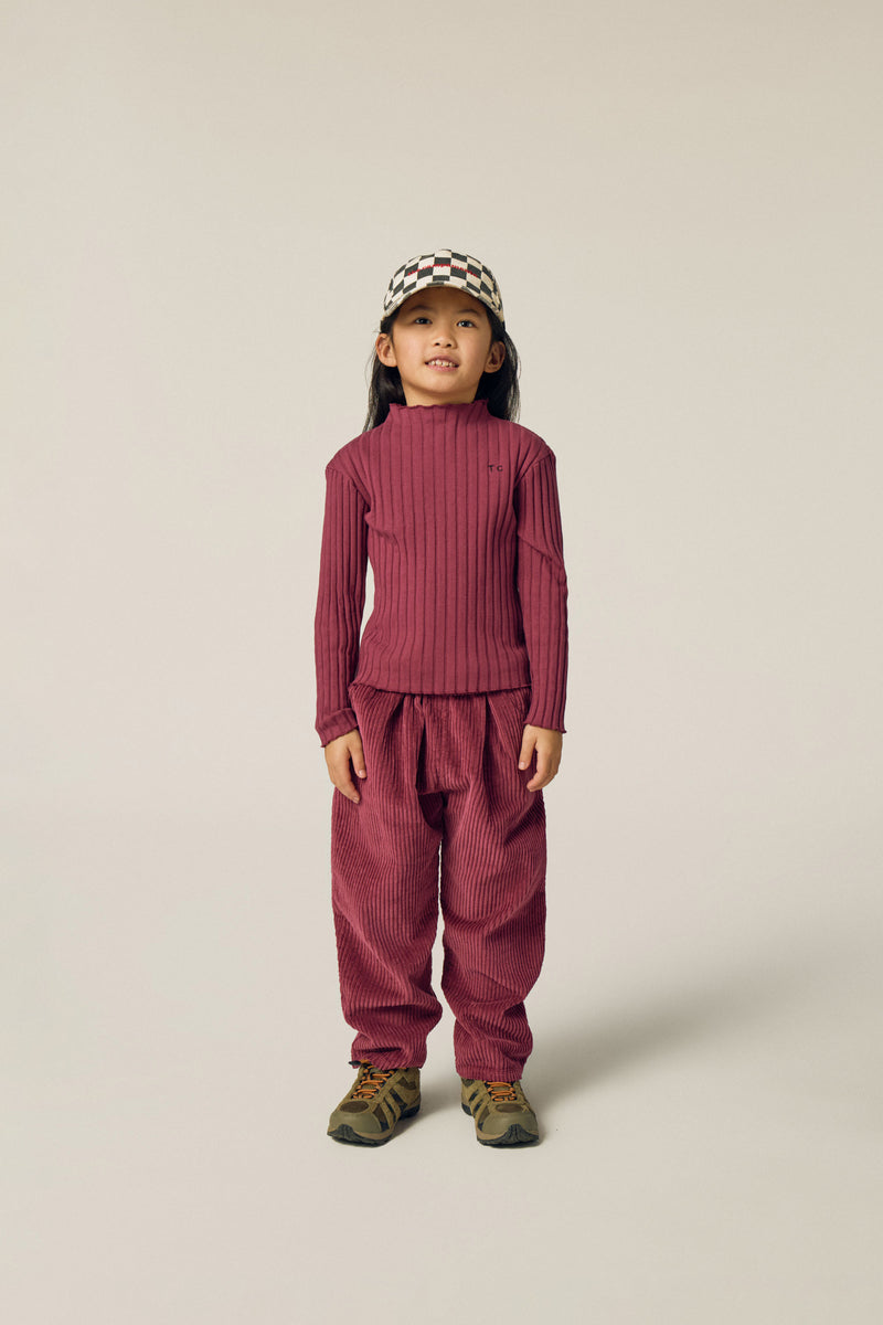 Burgundy Corduroy Trousers