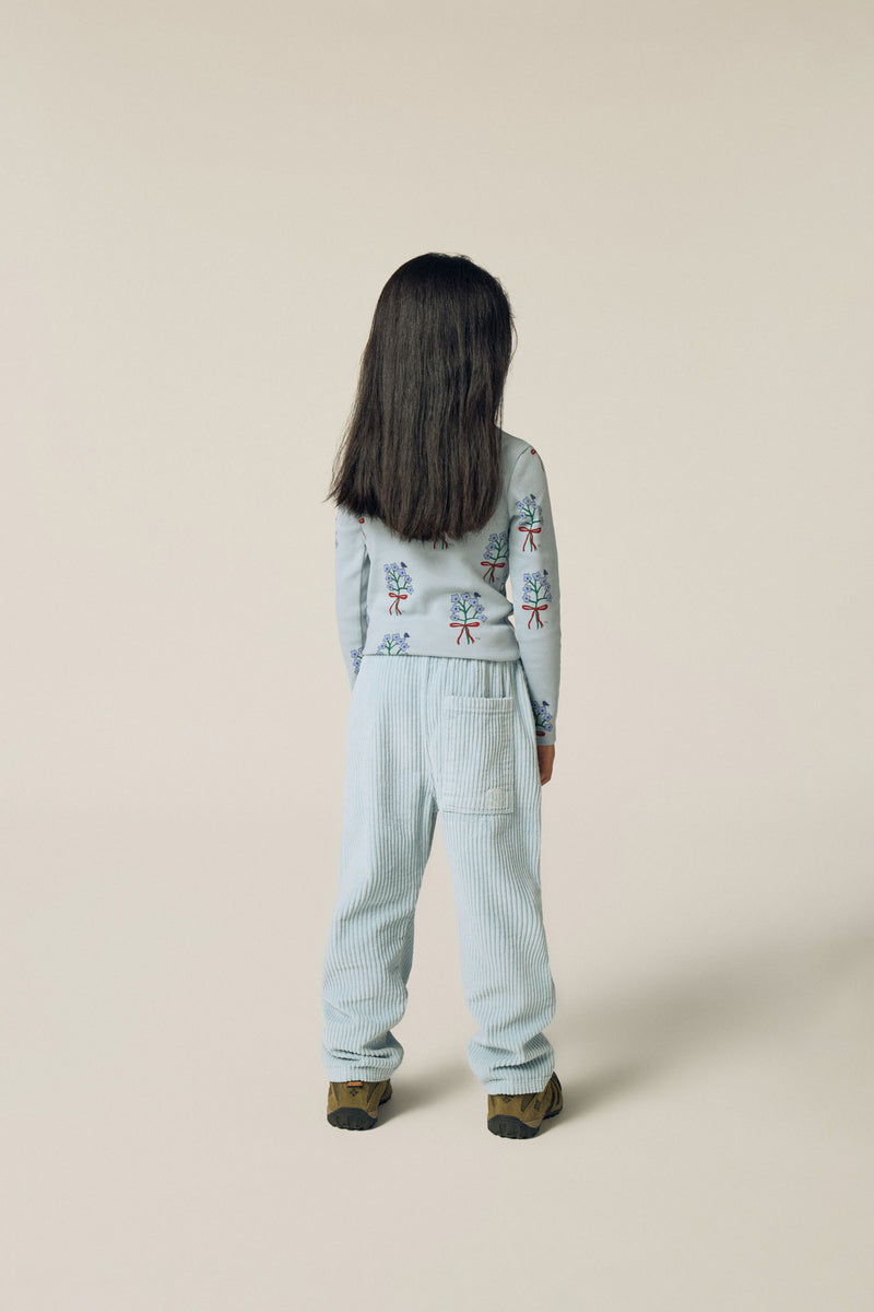 Light Blue Corduroy Trousers
