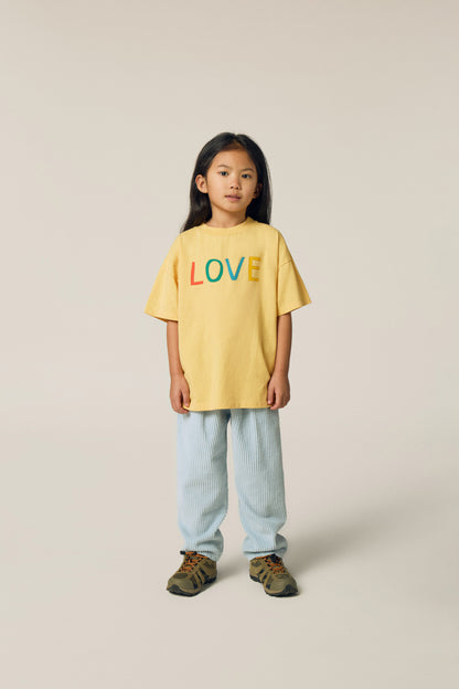 Light Blue Corduroy Trousers LIGHT BLUE