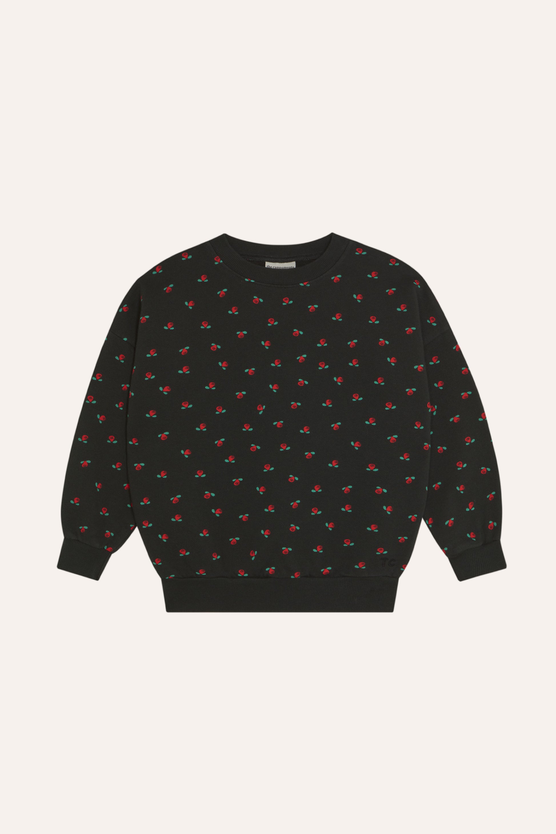 Flowers Grey Sweatshirt GREY