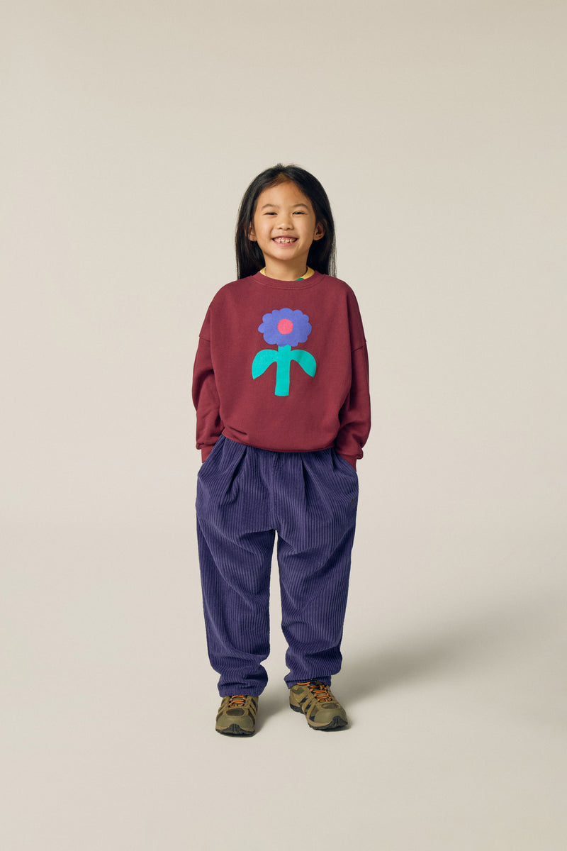 Big Blue Daisy Sweatshirt